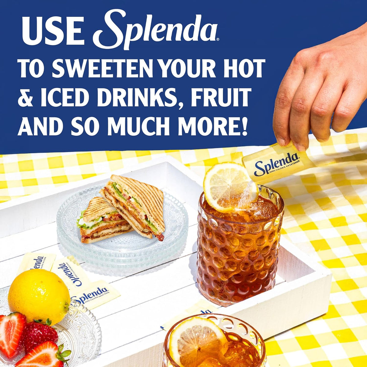 SPLENDA Zero Calorie Sweetener, 400 Count Packets