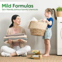 Travel Laundry Detergent Sheets Fisroa 300 Loads Eco-friendly Washing Detergent Sheets Plastic-Free Washer Sheets, Fresh Linen Scent Liquidless