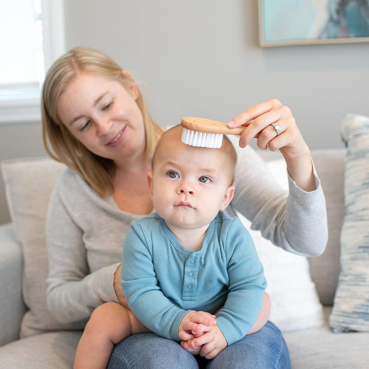 Dr. Brown's Soft and Safe Baby Brush + Comb