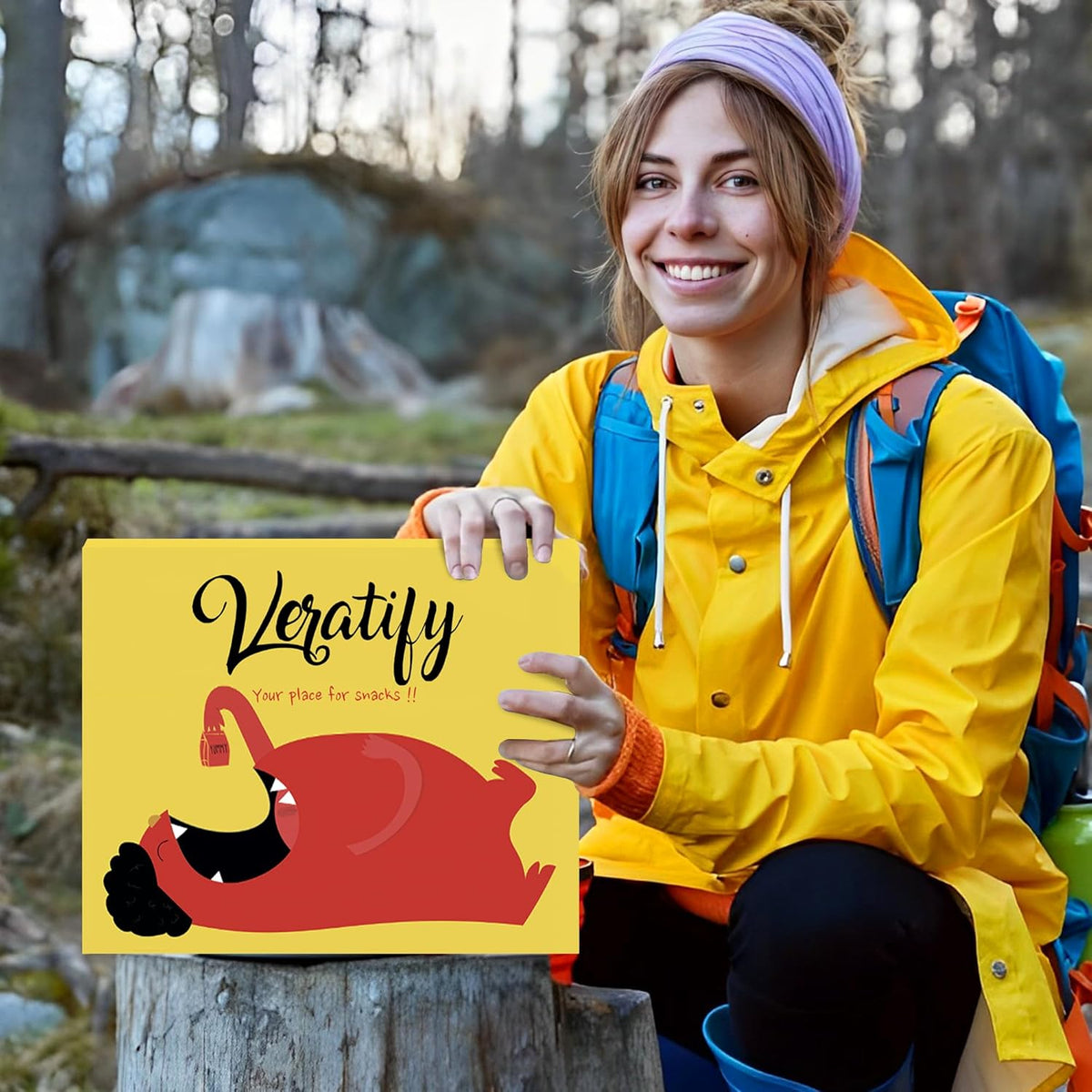 Veratify - Healthy Mixed Snack Box & Snacks Gift Variety Basket - Perfect for Men, Women, Adults, Office, School, College, Work - Variety Assortment