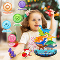 Dinosaur Toys for Kids 3-5: Wooden Stacking Montessori Toys for 3 4 5 6 7 8 Year Old Boys Girls Christmas Birthday Gifts for Kid Ages 4-8 Balance