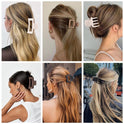 3 Styles Hair Clips for Women Small Medium Big Claw Clips for Thin Thick Hair 12 Pcs Hair Claw Clips Hair Clips Combination Hair Accessories for