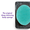Buf-Puf Body Sponge, Bath Sponge, Dermatologist Developed, Cleanses Skin of Dirt, and Excess Oil, Reusable, Exfoliating, 1 Count