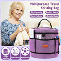 Katech Crochet Kit for Beginners, Beginner Crochet Kit for Adults-Crochet Kits Includes Crochet Hooks Knitting Bag Crochet Yarn for Crocheting