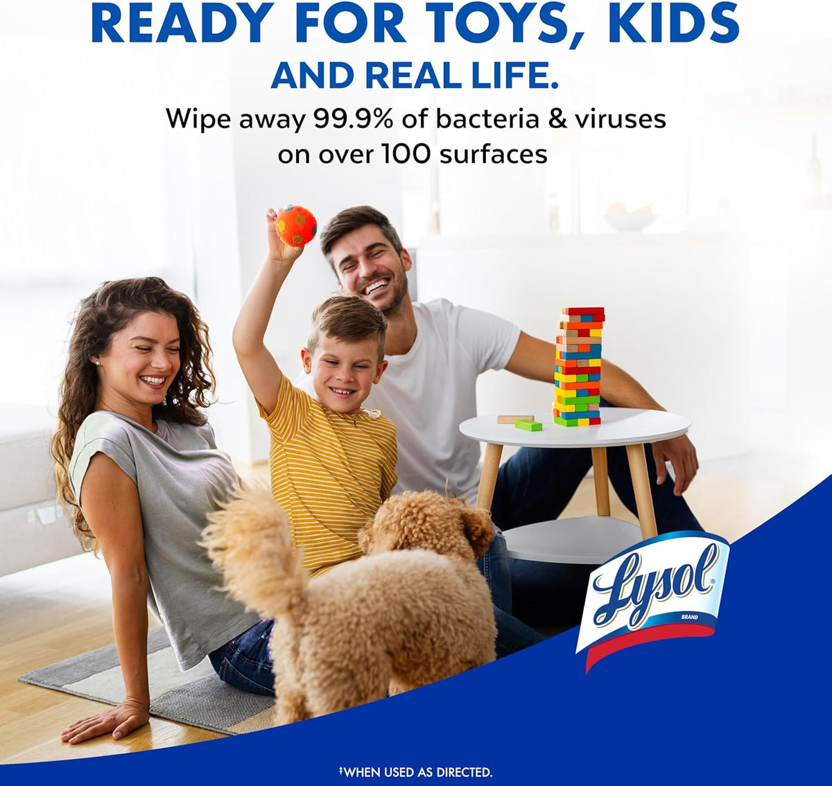 Lysol Disinfecting Wipes Bundle, Home Apartment Dorm Room Essentials and Cleaning Supplies, All Purpose Cleaner, Multi-surface Cleaning Wipes, Lemon