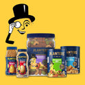 PLANTERS Honey Roasted Peanuts, Dry Roasted Peanuts, Party Snack, Plant-Based Protein, After School Snack, Sweet and Salty, Salted Nuts, Sea Salt