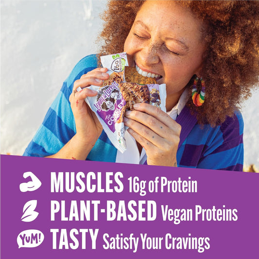 Lenny & Larry's Complete Protein Cookie, [Oatmeal Raisin], Chewy Soft Baked, 16g Plant Protein, Vegan, Non-GMO, High Fiber, [4 Ounce] Cookie (Pack of