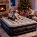 Air Mattress Queen with Built in Pump, Inflatable Mattress Blow Up Mattress 18 Raised Comfort,Upgraded Surface Portable Bed, Air Bed for Home, Guest