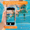 Waterproof Phone Pouch Bag - 7.5in Water Proof Cell Phone Case for Beach Travel, IPX8 Dry Bag with Lanyard for iPhone 16 15 14 Pro Max Galaxy S25