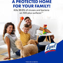 Lysol Disinfectant Spray, Household Essential Cleaning Supplies, Multi-Purpose Room Spray, Antibacterial Sanitizer Spray, Upholstery Deodorizer, Home