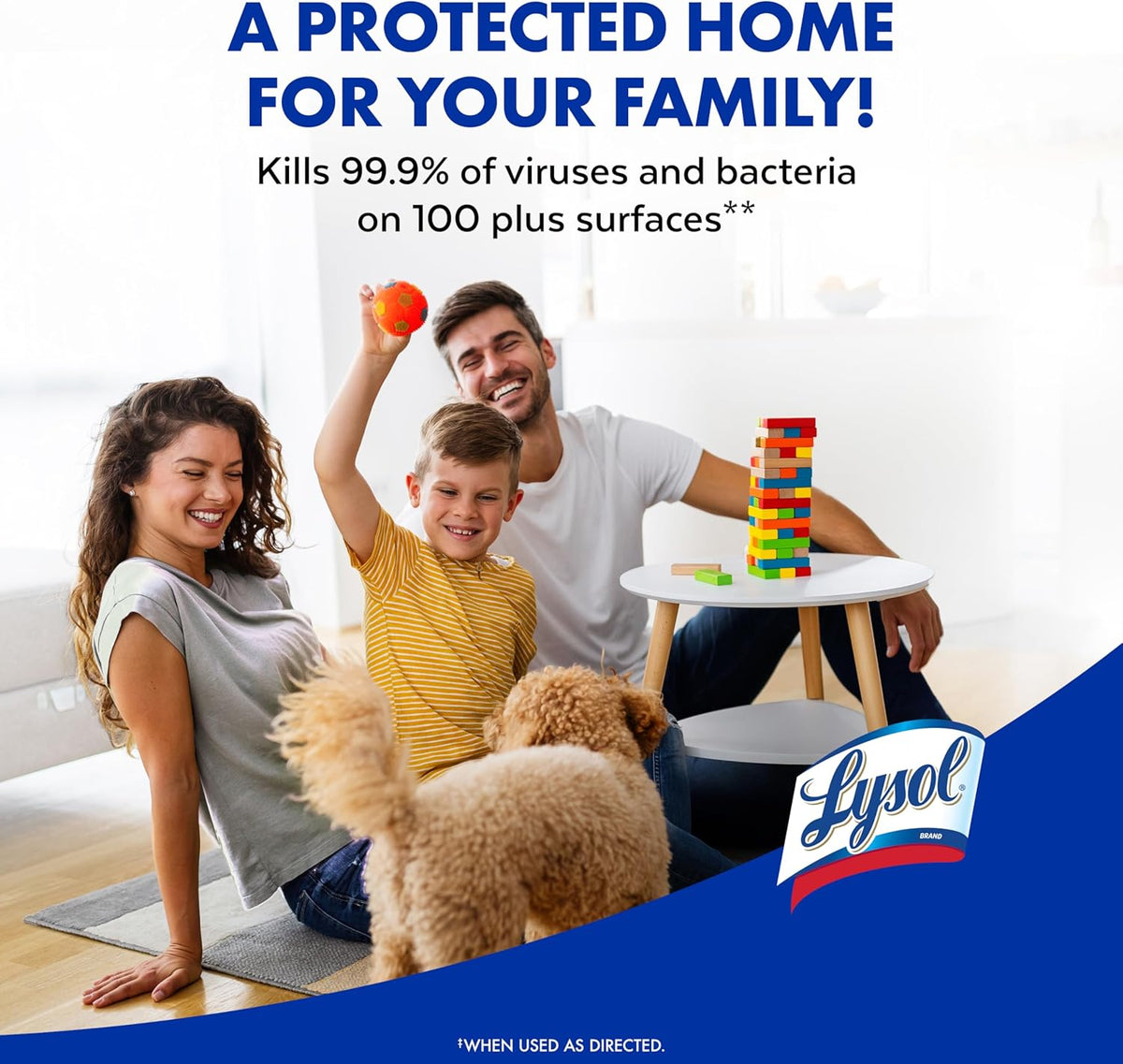 Lysol Disinfectant Spray, Household Essential Cleaning Supplies, Multi-Purpose Room Spray, Antibacterial Sanitizer Spray, Upholstery Deodorizer, Home