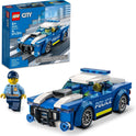 LEGO City Police Car Toy 60312 for Kids 5 Plus Years Old with Officer Minifigure, Small Gift Idea, Adventures Series, Car Chase Building Set