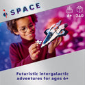 LEGO City Interstellar Spaceship Toy for Kids, Creative Play Space Toy, Building Set with Spacecraft Model, Drone, and Astronaut Figure, Building Toy