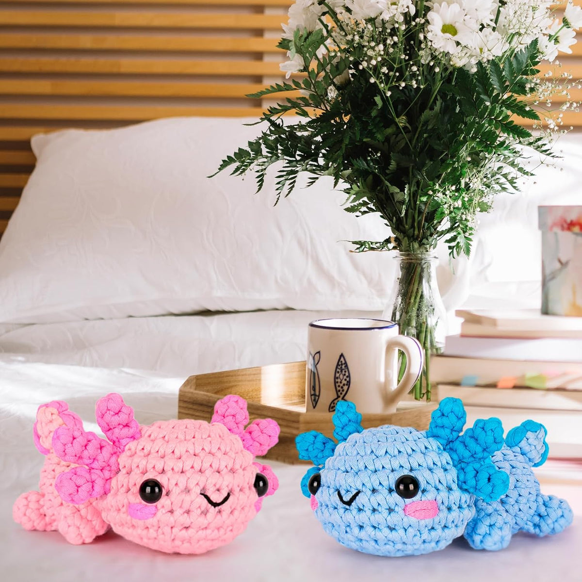 Crochetta Crochet Kit for Beginners, Crochet Starter Kit w Step-by-Step Video Tutorials, Easy Beginner Crochet Kit for Adults & Kids, Women & Men
