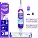 Swiffer PowerMop Multi-Surface Mop Kit for Floor Cleaning, Includes PowerMop, 2 Mopping Pad Refills, 1 Cleaning Solution with Fresh Scent and 2