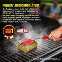 GRILLART Grill Brush Bristle Free. SteamWizards BBQ Replaceable Cleaning Head, Unique Seamless-Fit Scraper Tool for Cast Iron/Stainless-Steel Grates