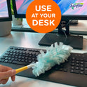 Swiffer Dusters Refill for Cleaning, Made by SWIFFER, Feather & Microfiber Duster Disposable Alternative, for Dusting Furniture, Blinds, Ceiling