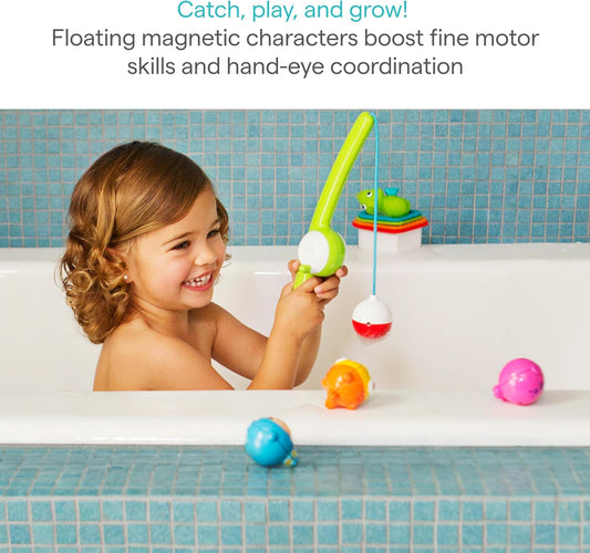 Munchkin® Fishin'™ Magnetic Baby and Toddler Bath Toy, 4pc Set