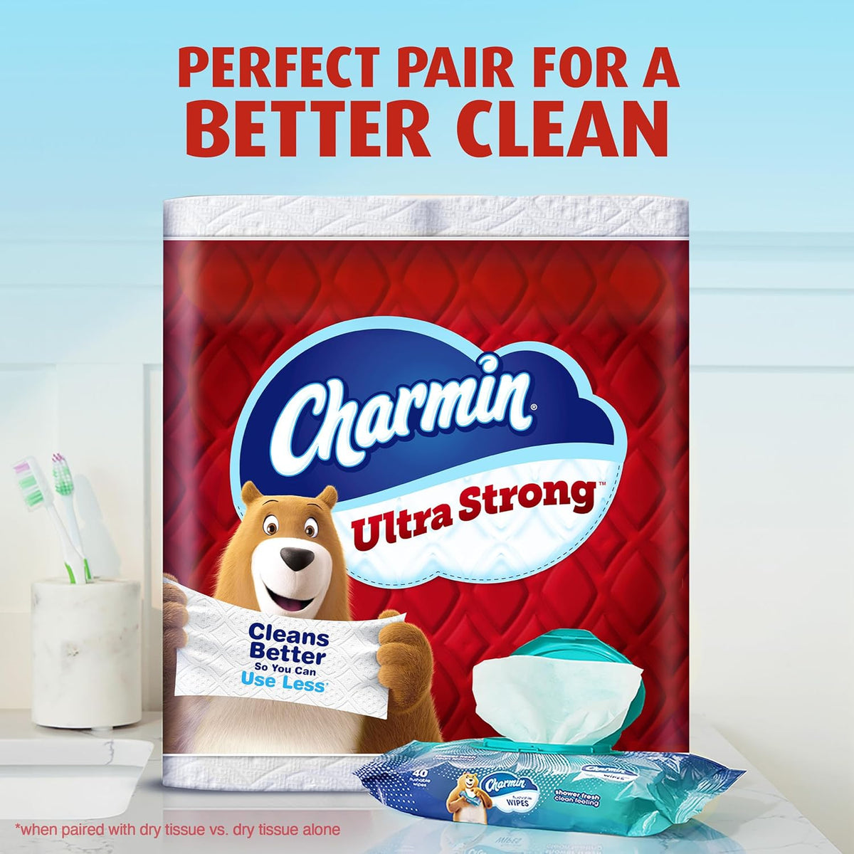 Charmin Ultra Strong Toilet Paper, 6 Mega Rolls = 24 Regular Rolls