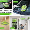 Ordenado 62" Car Wash Brush Kit Mitt Mop Sponge with Long Handle Chenille Microfiber Car Cleaning Brush Kit Supplies Car Washing Mop Kit Car Care Kit