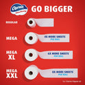 Charmin Ultra Strong Toilet Paper, 6 Mega Rolls = 24 Regular Rolls