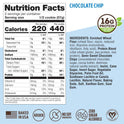 Lenny & Larry's Complete Protein Cookie, [Chocolate Chip], Chewy Soft Baked, 16g Plant Protein, Vegan, Non-GMO, High Fiber, 4 Ounce Cookie