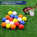 Guirnd 20 Pack Foam Golf Balls, 41mm Practice Golf Balls, Realistic Feel and Long Lasting Limited Fligh Practice Golf Balls for Backyard, Soft Golf