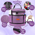 Katech Crochet Kit for Beginners, Beginner Crochet Kit for Adults-Crochet Kits Includes Crochet Hooks Knitting Bag Crochet Yarn for Crocheting