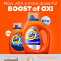 Tide Ultra Oxi Boost Liquid Laundry Detergent, 132 fl oz, 94 Loads, Advanced Stain Remover, Laundry Detergent Liquid with Extra Oxi Power (Packaging
