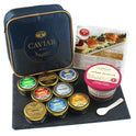OLMA Caviar Taster Gift Set - 4 oz (112g) of Caviar, Includes 8 Varieties of Caviar Fish Roe (Beluga Hybrid, Osetra, Kaluga Royal, Hackleback