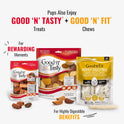 Good ‘n’ Fun Triple Flavor Kabobs Chews for All Dogs, 24 Ounces, Treat Your Dog to Chews Made from Beef Hide, Real Chicken, Pork Hide, Duck and