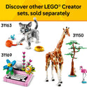 LEGO Creator 3 in 1 Wild Animals Panda Family - Building Toy Kit for Kids with 3 Building Options, Panda, Penguin, or Orca - 8 Year Old Girl & Boy