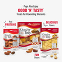 Good ‘n’ Fun Triple Flavor Kabobs Chews for All Dogs, 24 Ounces, Treat Your Dog to Chews Made from Beef Hide, Real Chicken, Pork Hide, Duck and