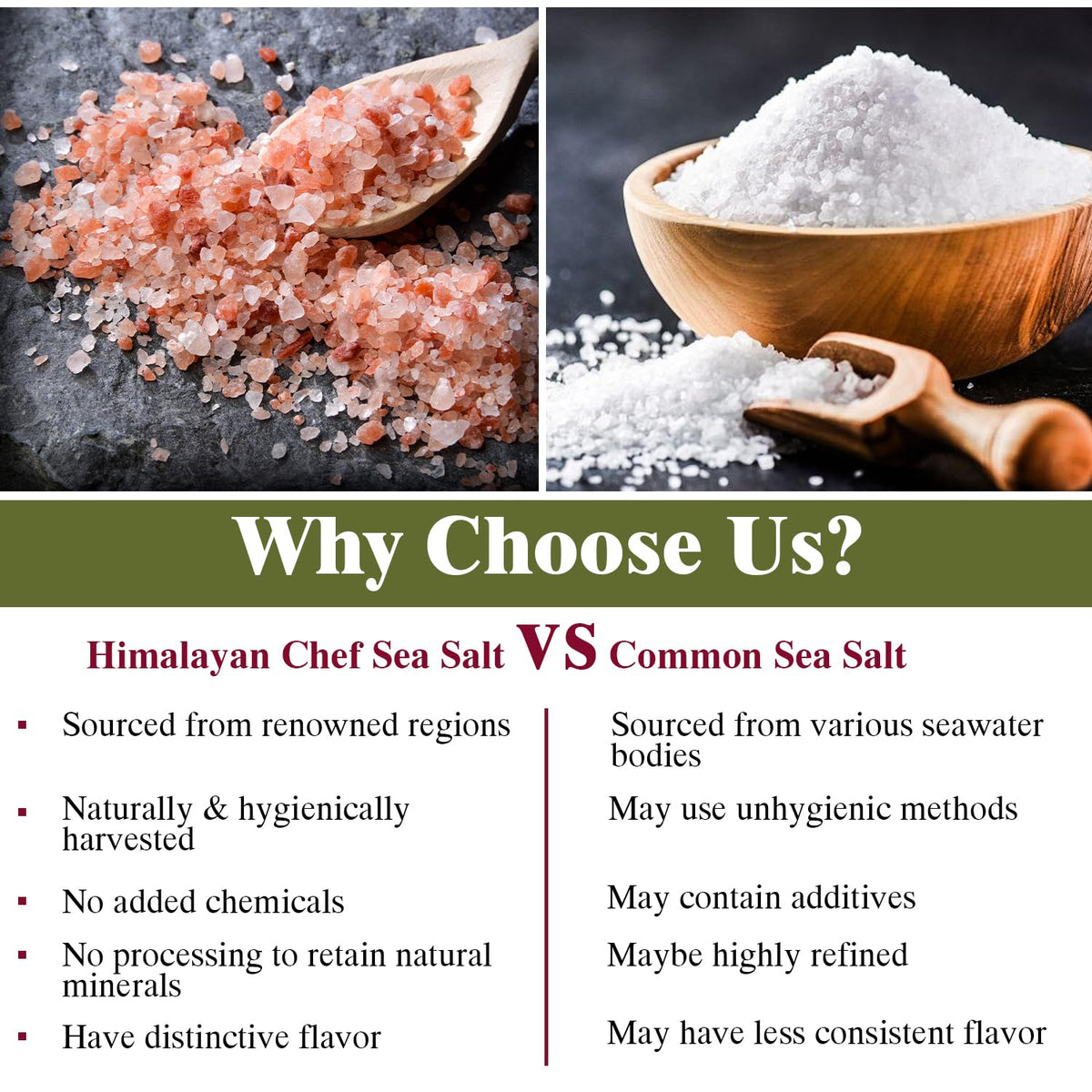 Himalayan Chef Pink Himalayan Salt Fine Grain, 5 lbs Plastic Jar - Pure, Natural, Kosher, Non-GMO, Mineral-Rich, for Cooking, Seasoning, Baking