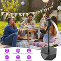 Fly Fans for Tables, Fly Repellent Fan Outdoor Indoor Keep Flies Away, Fly Repellent Fans for Tables with Holographic Blades for Picnic, Party