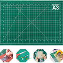 anezus Self Healing Sewing Mat, 12inch x 18inch Rotary Cutting Mat Double Sided 5-Ply Craft Cutting Board for Sewing Crafts Hobby Fabric Precision
