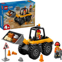LEGO City Yellow Construction Wheel Loader Building Sensory Toy - Construction Vehicle Toy for Toddlers, Boys and Girls, Ages 4+ - Educational