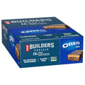 CLIF BUILDERS Protein Bars - OREO-Flavored - 20g Plant Based Protein - Gluten Free - Non-GMO - Low Glycemic - No Artificial Sweeteners - 2.4 oz. (12
