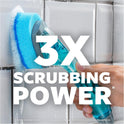 Scotch-Brite Non-Scratch Dishwand, Scrubber for Cleaning Kitchen, Bathroom, and Household, Non-Scratch Dish Scrubber Safe for Non-Stick Cookware, 1