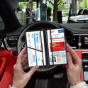 TOURSUIT Car Registration and Insurance Card Holder, Vehicle License Document Glove Box Compartment Organizer, Interior Car Accessories for Women Men