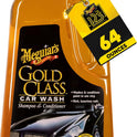 Meguiar's Gold Class Car Wash - Get Professional Results in a Foam Cannon or as a Bucket Wash - Get a Clean and Glossy Finish That's Safe for All