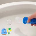 Scrubbing Bubbles Fresh Gel Toilet Bowl Cleaning Stamps, Helps Keep Toilet Clean and Helps Prevent Limescale & Rings, Rainshower Scent, 1 Dispenser