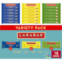 LARABAR Fruit & Nut Bars Variety Pack 18 Count (1.6 oz Each), Blueberry Muffin Lemon Apple Pie, Vegan Gluten Free Dairy Free Plant Based, Granola