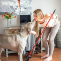 O-Cedar Pet Pro Broom with Step-On Dustpan | Remove 99% with One Sweep | DustPan Removes 3 Times More Pet Hair | Quiet Cleaning Tool for Cat and Dog