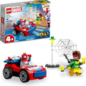 LEGO Marvel Spider-Man's Car and Doc Ock - Kids Pretend Play Set with Glow in The Dark Pieces for Boys & Girls, Ages 4+ - Gifts for Birthdays - 10789