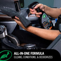 Turtle Wax Hybrid Solutions Inside Job, All Purpose Ceramic Interior Car Cleaner and Protectant, Cleans, Deodorizes and Protects Leather Car Seats