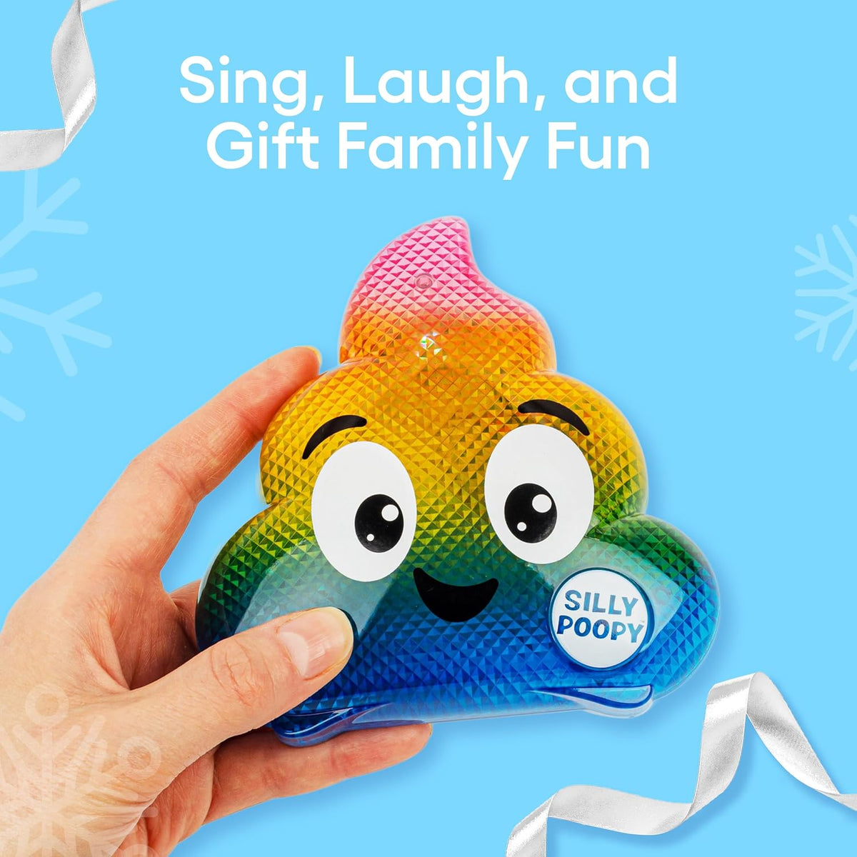 Silly Poopy's Hide & Seek by Relatable, The Talking, Singing, Rainbow Hide & Seek Toy, Fun Learning Toys for Toddlers, Interactive Toddler Toys
