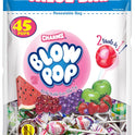 Charms Blow Pop Lollipops - Individually Wrapped Dual Candy and Gum Suckers - Peanut Free, Gluten Free - Bulk Treat for Kids and Adults - Assorted