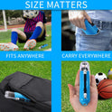 Sports Ball Pump Kit - Portable Air Pump Two-Way Dual Action Inflatable Perfect for Basketballs, Soccer Balls and More - Professional Hand Pump Kit