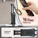 OMOTON TP02 360°Rotating for MagSafe Tripod, Adjustable Aluminum Magnetic Phone Tripod for iPhone 17/16/15/14 Pro Max Air, Foldable Cell Phone Stand